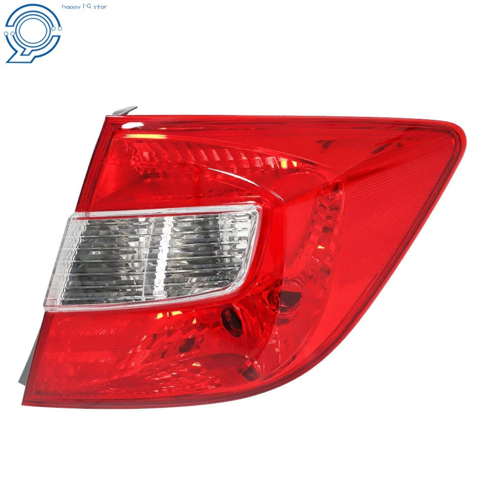 Outer Tail Light Assembly for Honda Civic (2012) Halogen Right Side