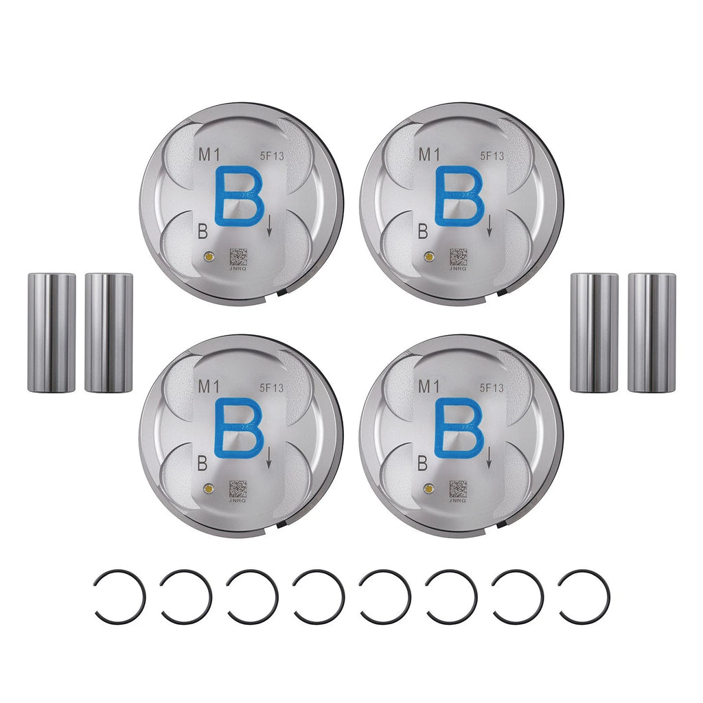 Set of 4 Engine Piston Rings for Hyundai Kia (2012–2017)