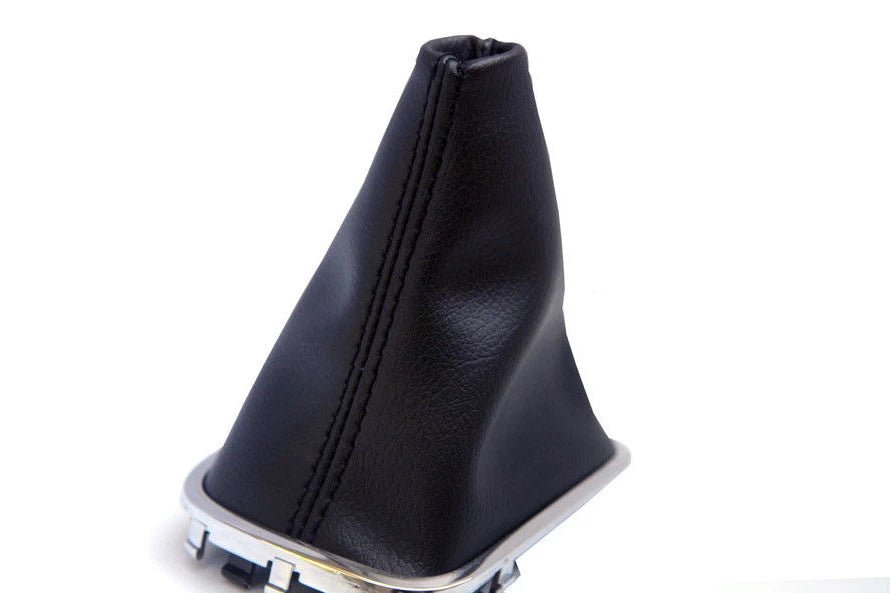 Leather Synthetic Automatic Shift Boot for Kia Forte (2010–2013) Black
