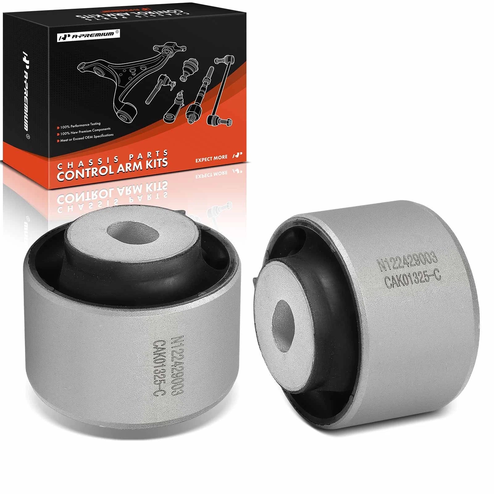 2X Front Lower Control Arm Bushings for Ford Fiesta (2011–2018)