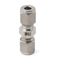 1Pc 1/4" 6.5mm Equal OD Straight Through Ferrule Pipe Tube Connector for