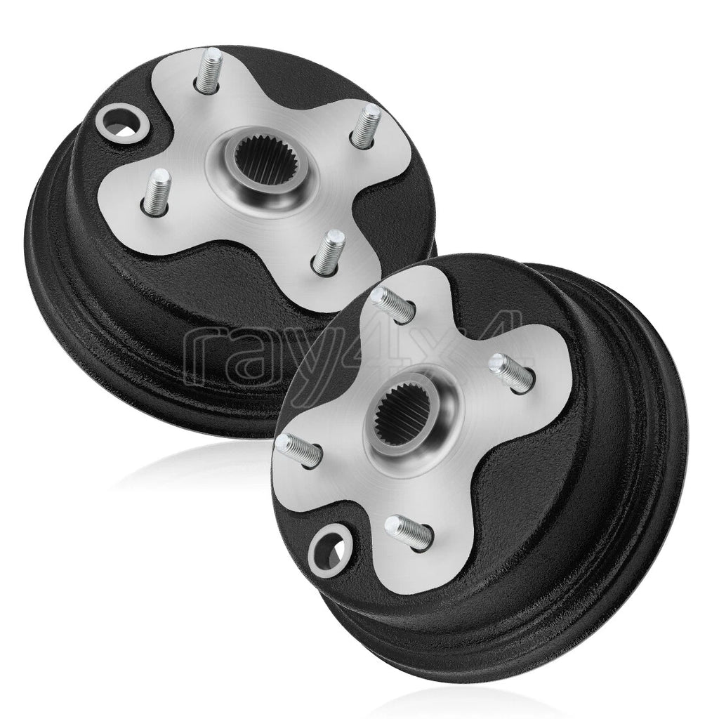 2 Front Wheel Axle Hubs for Yamaha Big Bear 350 / Kodiak 400 (1998–2000) 3HN-25111-02-00