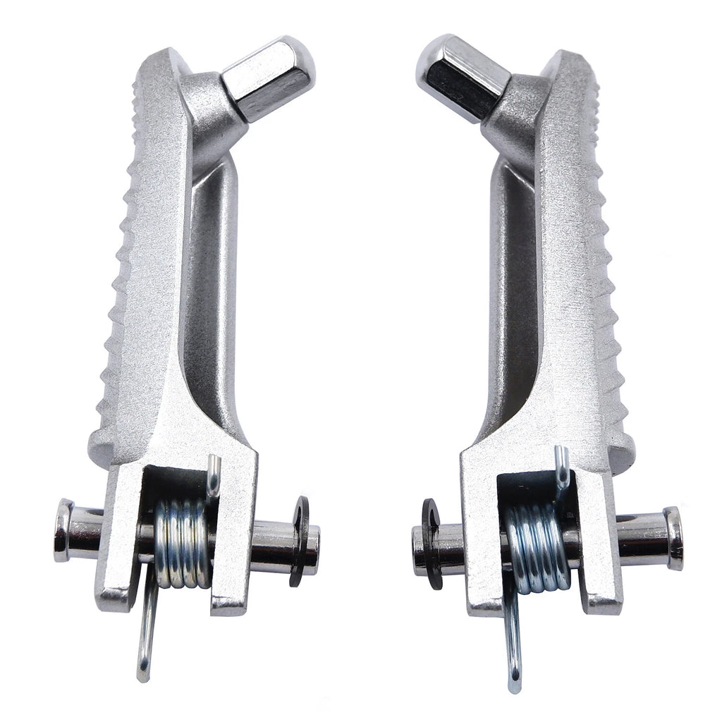 Silver Foot Pegs Footrest for BMW S1000RR (2015–2017)