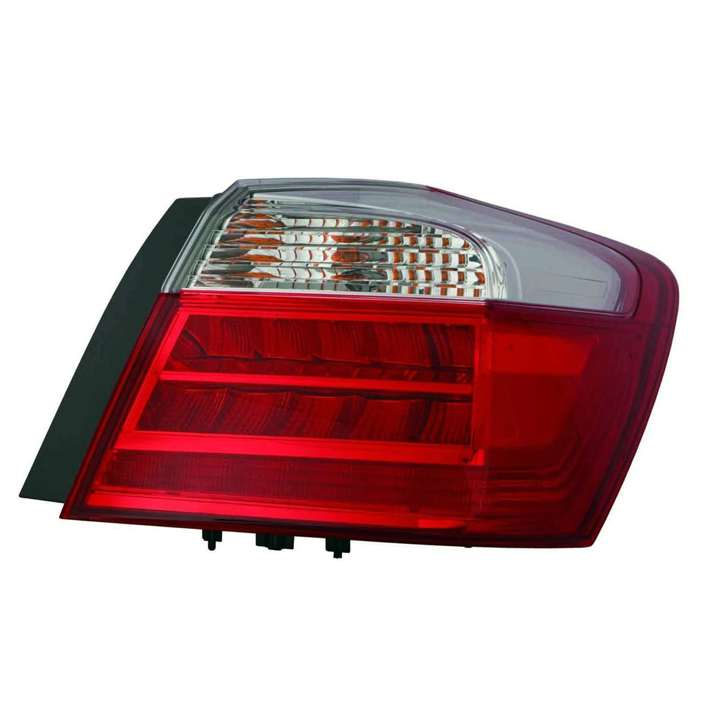 Replacement Passenger Outer LED Tail Light Assembly for 2013-2015 Honda Accord