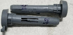 Set of 2 Front Headrest Clips for Jaguar X-Type (2002–2008) - Blue