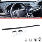 Carbon Fiber Style Central Dash Panel Upper Stripe for Honda CR-V (2017-2022)