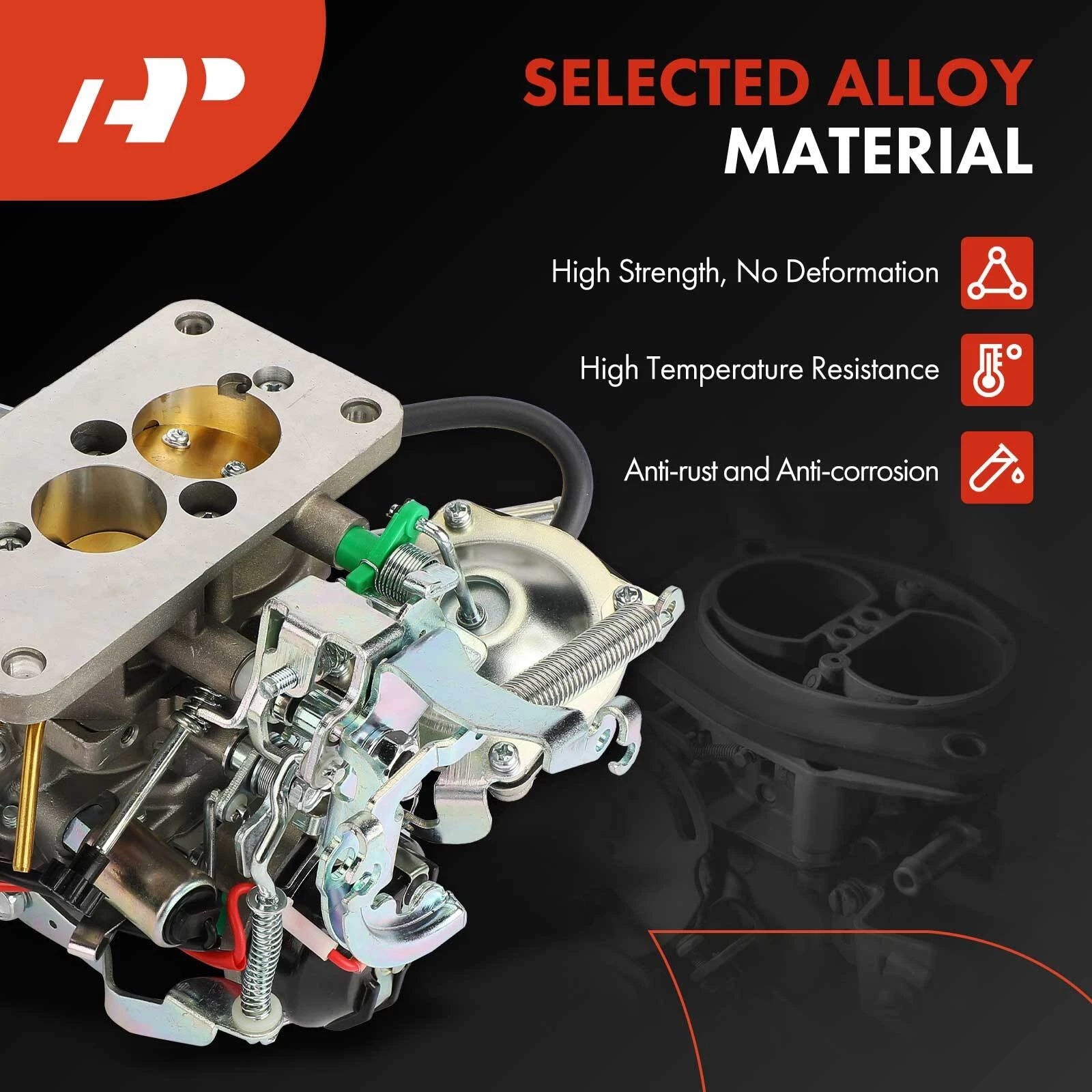 Aluminum Alloy 2-Barrel Carburetor for Toyota Corolla (1987–1991)
