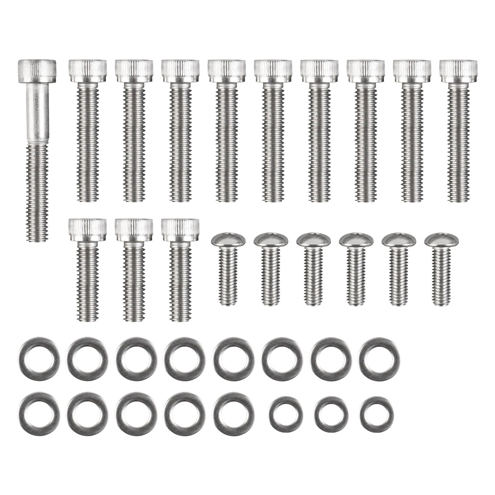 Set of 4 Right Case Cover Bolts Washers for Yamaha Banshee 350 (1987–2006)