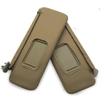 Sunvisors Cover Skin for Toyota Highlander (2004–2007) Beige Tan