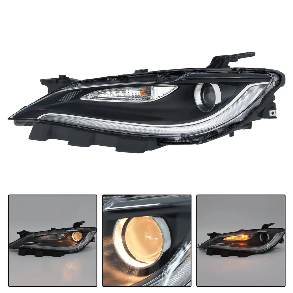 Left Headlight for Chrysler 200 (2015–2017) with LED DRL