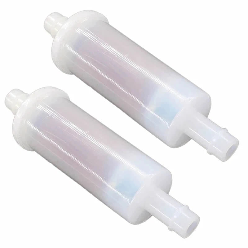 2X Inline Outboard Fuel Filter for Johnson Evinrude OMC (0398327, 398327, 18-7830)