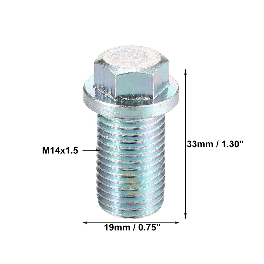 M14x1.5 Engine Oil Drain Plug Set with Washer for Mercedes-Benz (A-Class)