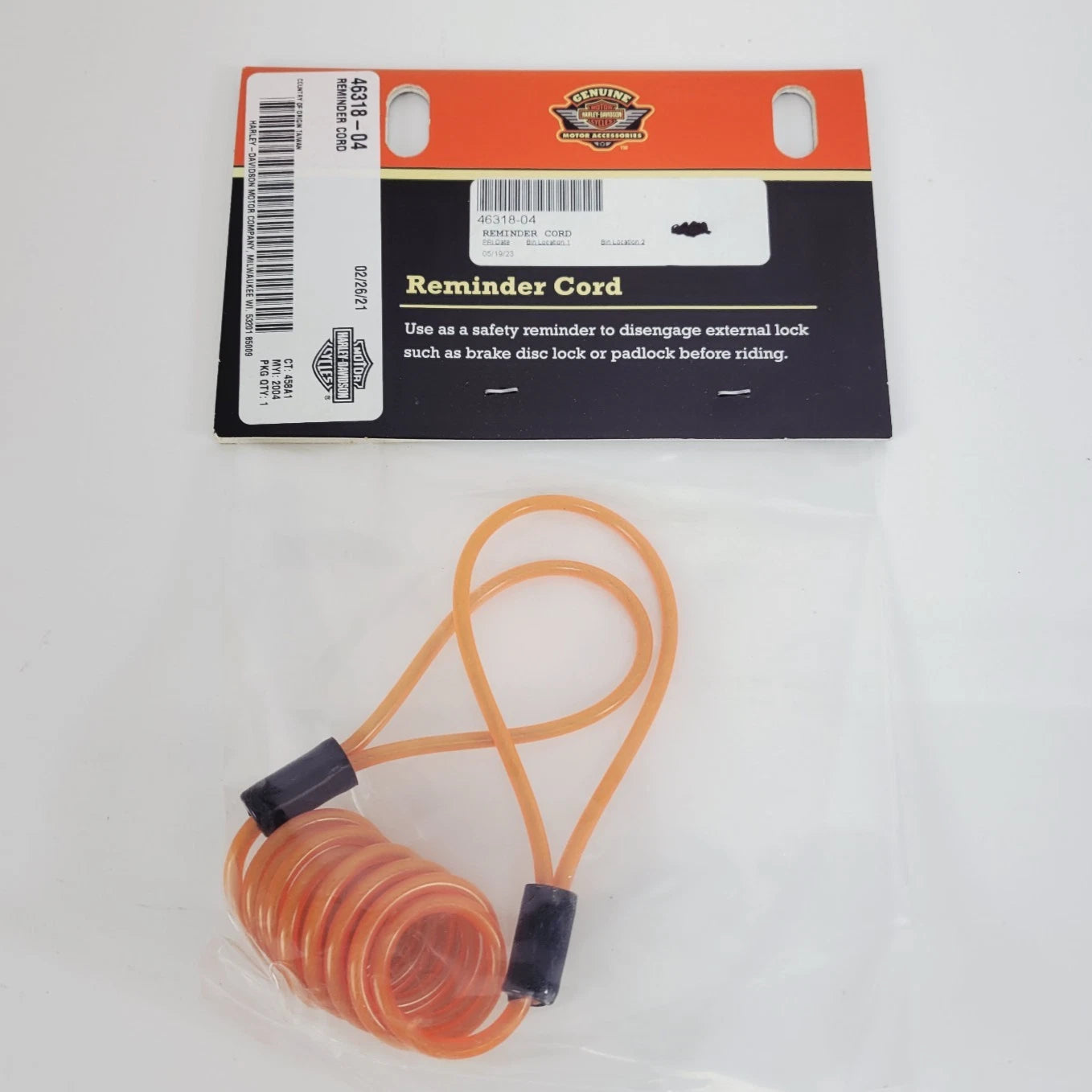 Reminder Cord for Harley-Davidson (OEM 46318-04)
