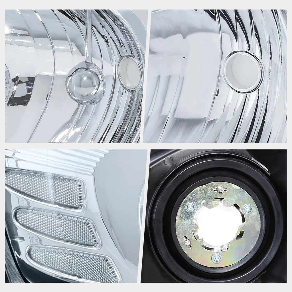 OE Style Chrome Housing Clear Corner Headlight for Pontiac Grand Prix (2004–2008)