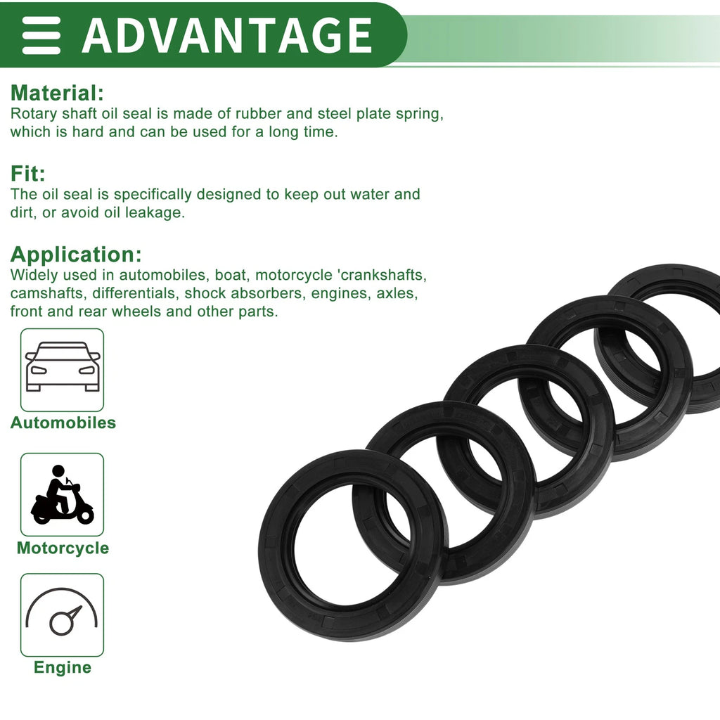 Oil Seal   - NBR Rubber 50x75x12mm