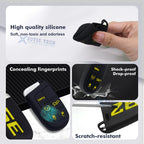 Silicone Remote Key Chain Shell Cover for Jeep Chrysler Dodge (2014-2024)