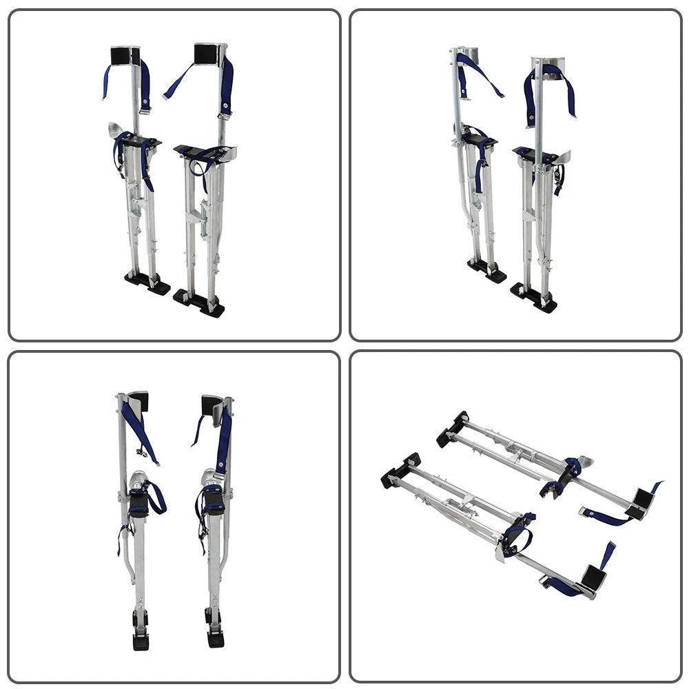 Adjustable Drywall Stilts for Painting and Electrical Work (36" - 48")