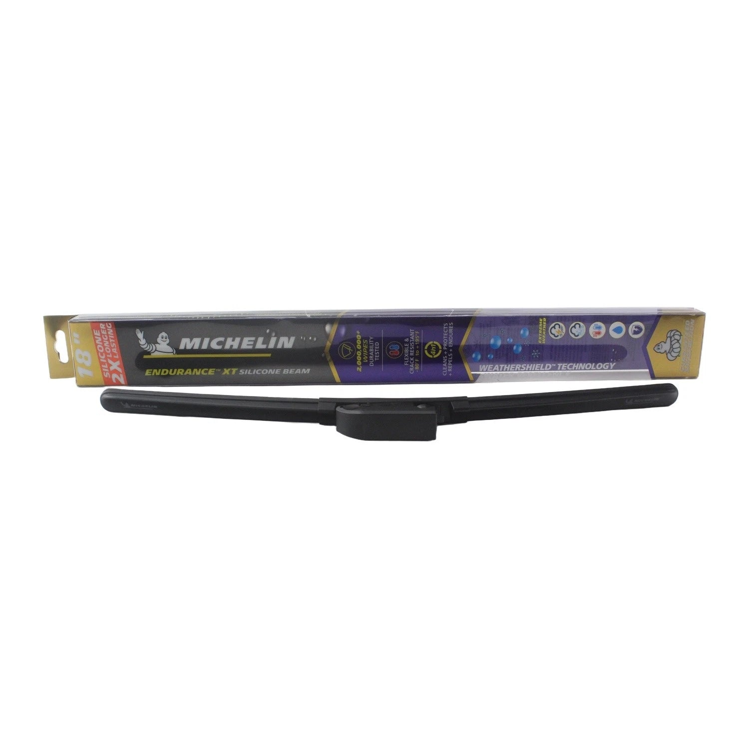 Set of 2 Michelin Endurance XT Beam 18" Wiper Blades for All-Weather (N/A)