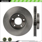 Front Brake Rotors Pair for Mazda 3 (2004–2013)