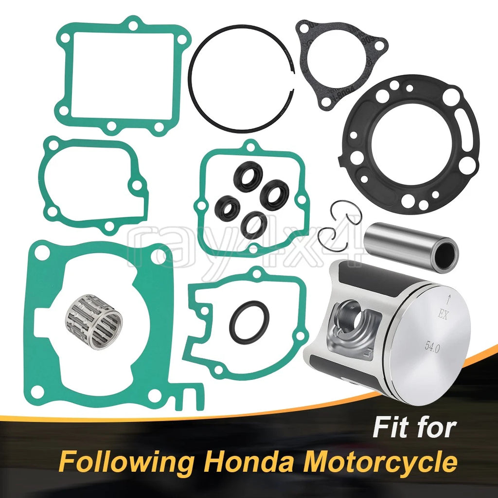 Top End Rebuild Piston Gasket Kit for Honda CR125R (2003–2004) 54mm Standard Bore
