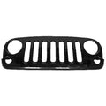 Replacement Black Ready to Paint Plastic Grille w/o Trim Rings