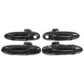 Black Front & Rear Outer Door Handles for Toyota FZJ105 HDJ100 HZJ105 UZJ100