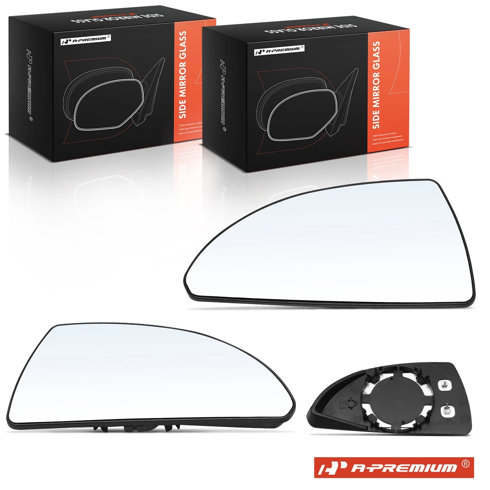 Power Mirror Glass Pair with Heated for Chevy Impala Monte Carlo (2006–2013)
