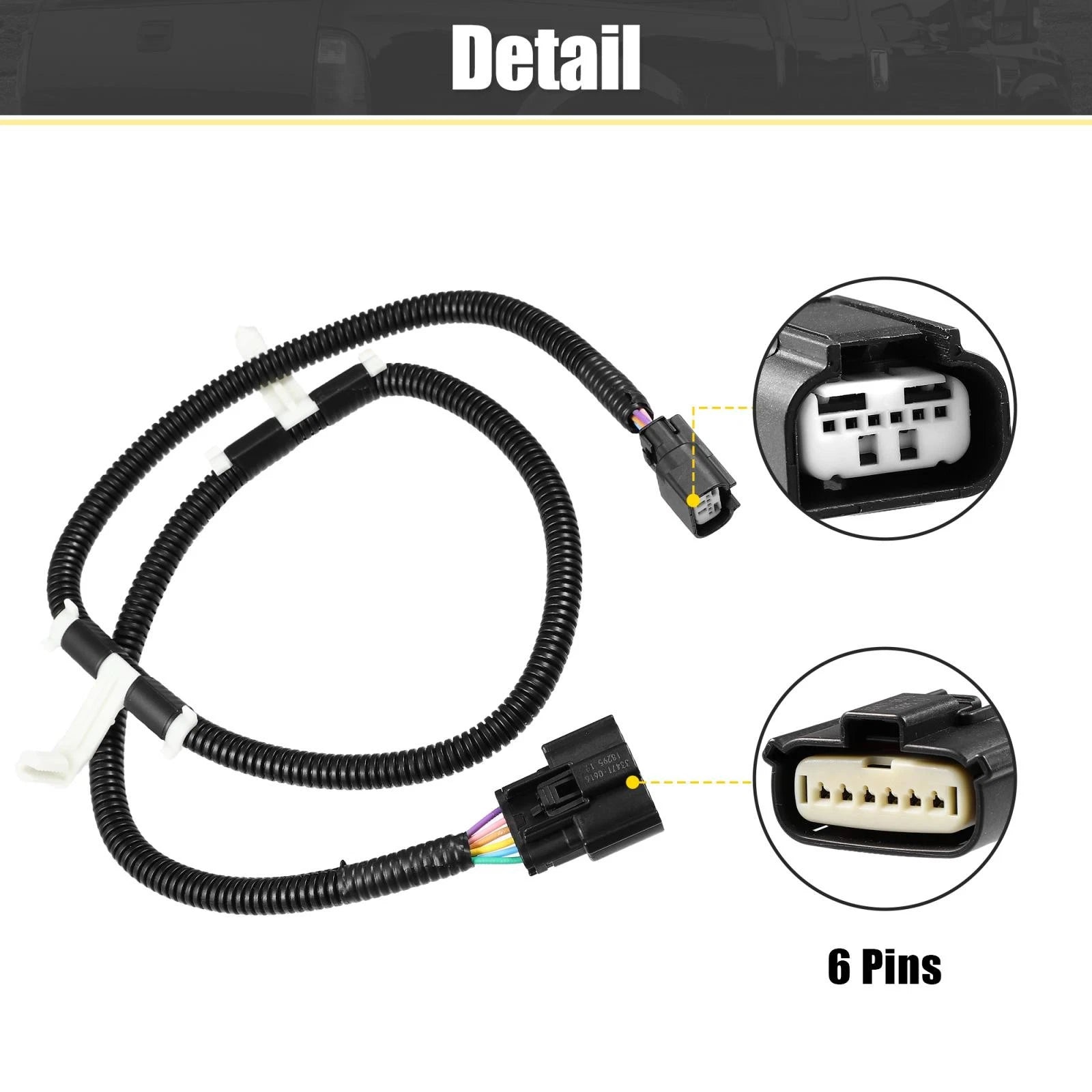 FC3Z14A412A Tailgate Rear Camera Wiring Harness for Ford Super Duty (2015–2016)
