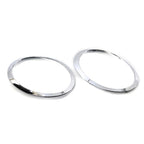 1 Pair Chrome Headlight Trim Ring for BMW Mini R55 R56 R57 R58 R59