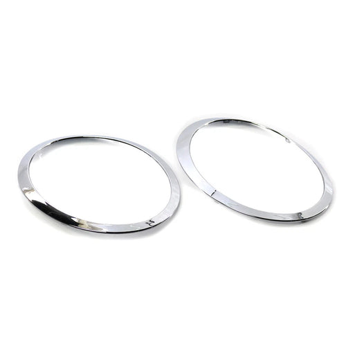 1 Pair Chrome Headlight Trim Ring for BMW Mini R55 R56 R57 R58 R59