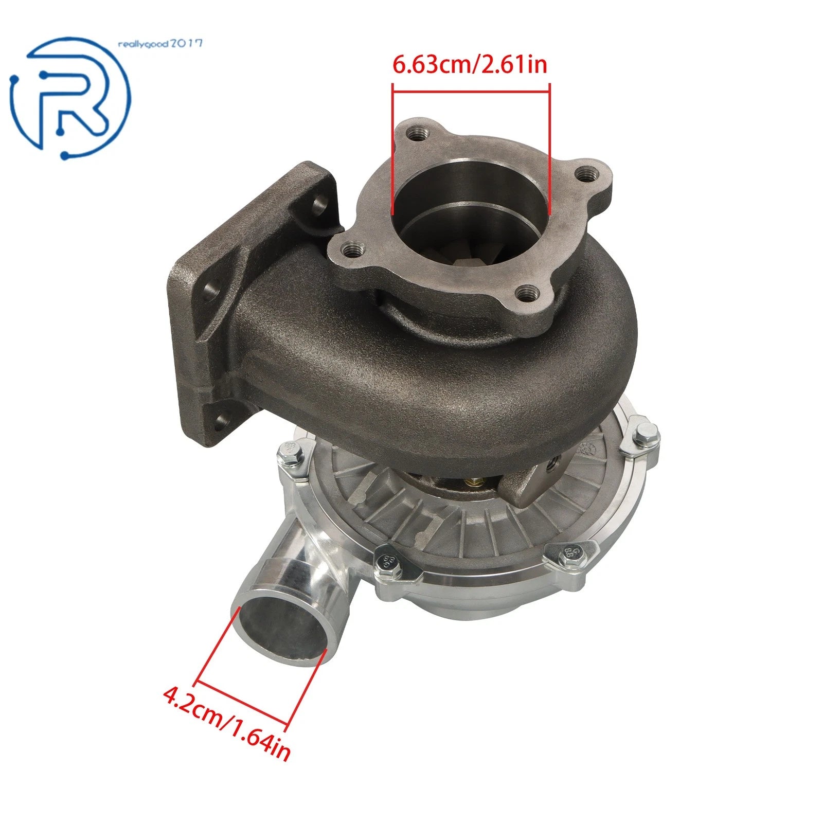 Turbo for Isuzu Engine 6BD1 (EX200-2, EX200-3, EX200-3E)