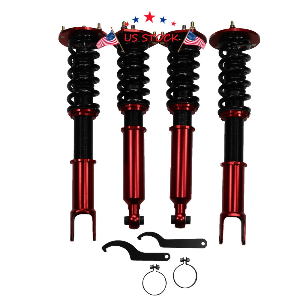 Set of 4 Coilovers for Toyota Supra (1993–1998) & Lexus SC300/SC400 (1992–2000)