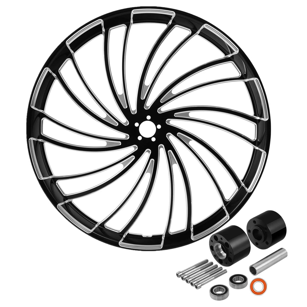 30" x 3.5" Front Wheel Rim Dual Disc Hub for Harley Electra Glide (2008–2025)