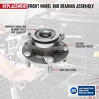 Front Wheel Hub & Bearing Assembly for Nissan Rogue Sentra (2008-2013)