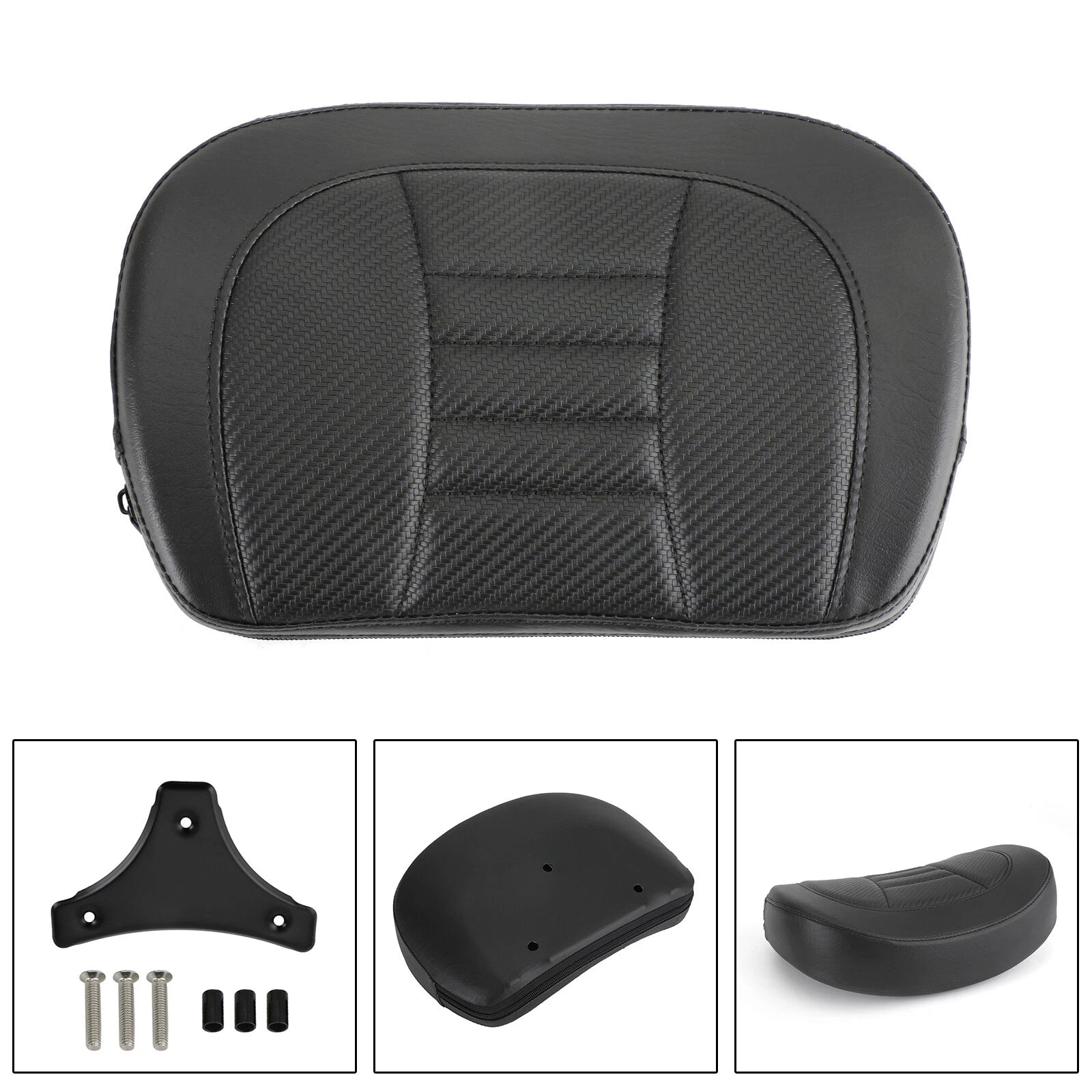 Sissy Bar Backrest Pad for Harley CVO Street Glide FLHXSE (2015–2021) T9