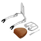 Passenger Seat & Backrest Sissy Bar for Indian Scout (2015-2024, Sixty 2016-2024)