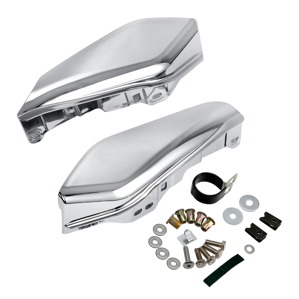 Chrome Mid-Frame Air Deflectors for Harley Touring Electra Street Glide (2017–2023)