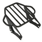 2-Up Black Luggage Rack for Harley Touring Road Street Electra Glide (2009–2023)