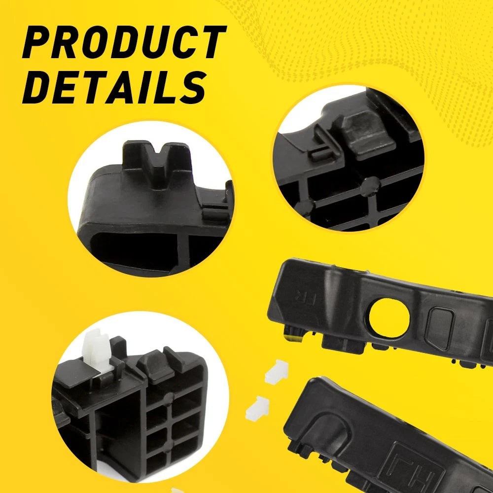 Front Left + Right Bumper Support Bracket for Kia Forte (2019–2022) 86552-M7500