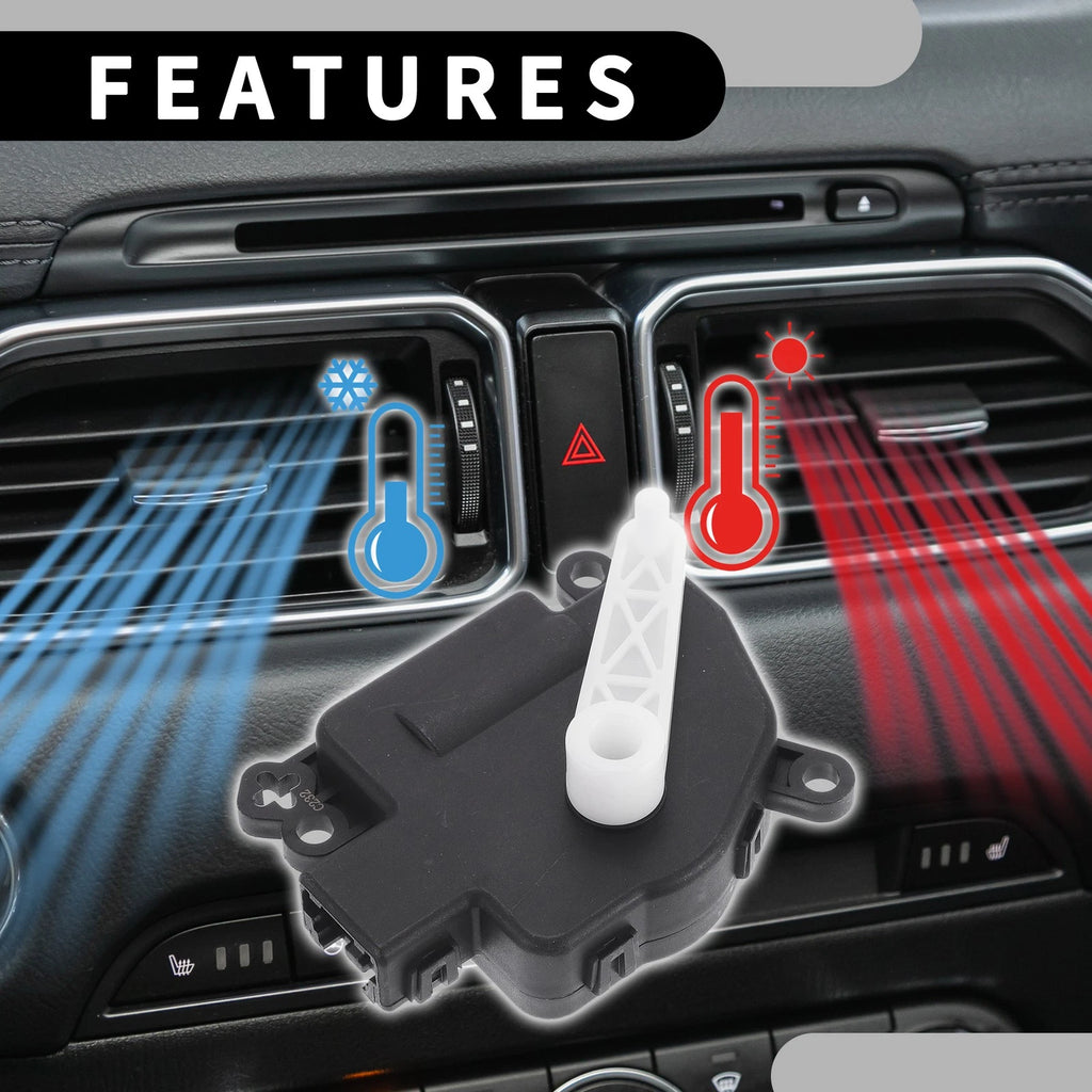 HVAC Heater Blend Door Control Actuator for Ford Mustang (2005–2009)