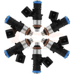 Set of 6 Fuel Injectors for Ford F-150, Explorer, Mustang