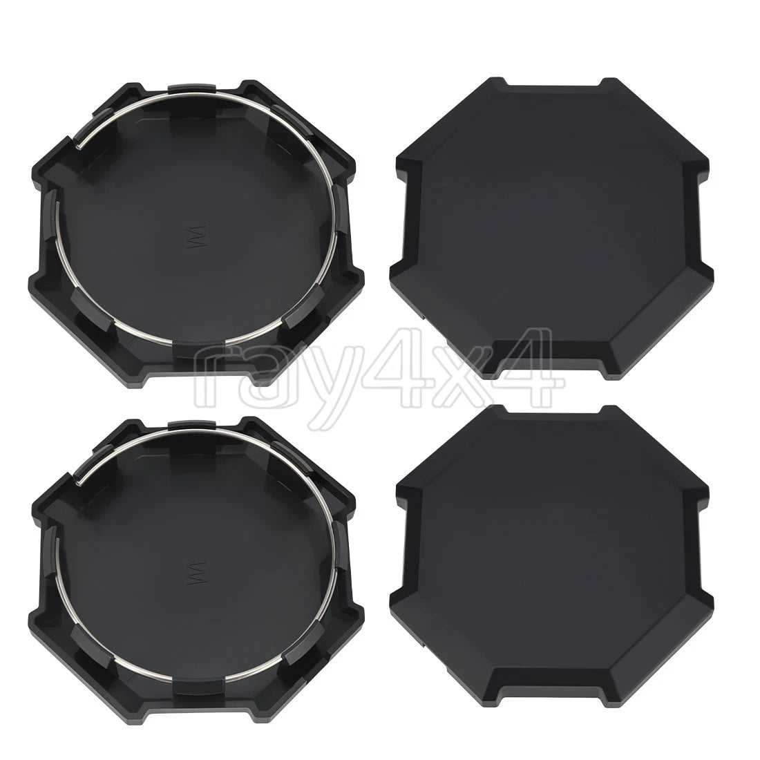 4X Center Wheel Hub Caps for Polaris Sportsman XP 1000/Touring XP 1000 (2017–2024)