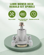 Blade Spindle Belt Kit for Hustler Raptor 52" (604214, 603995, 603988, 791988)