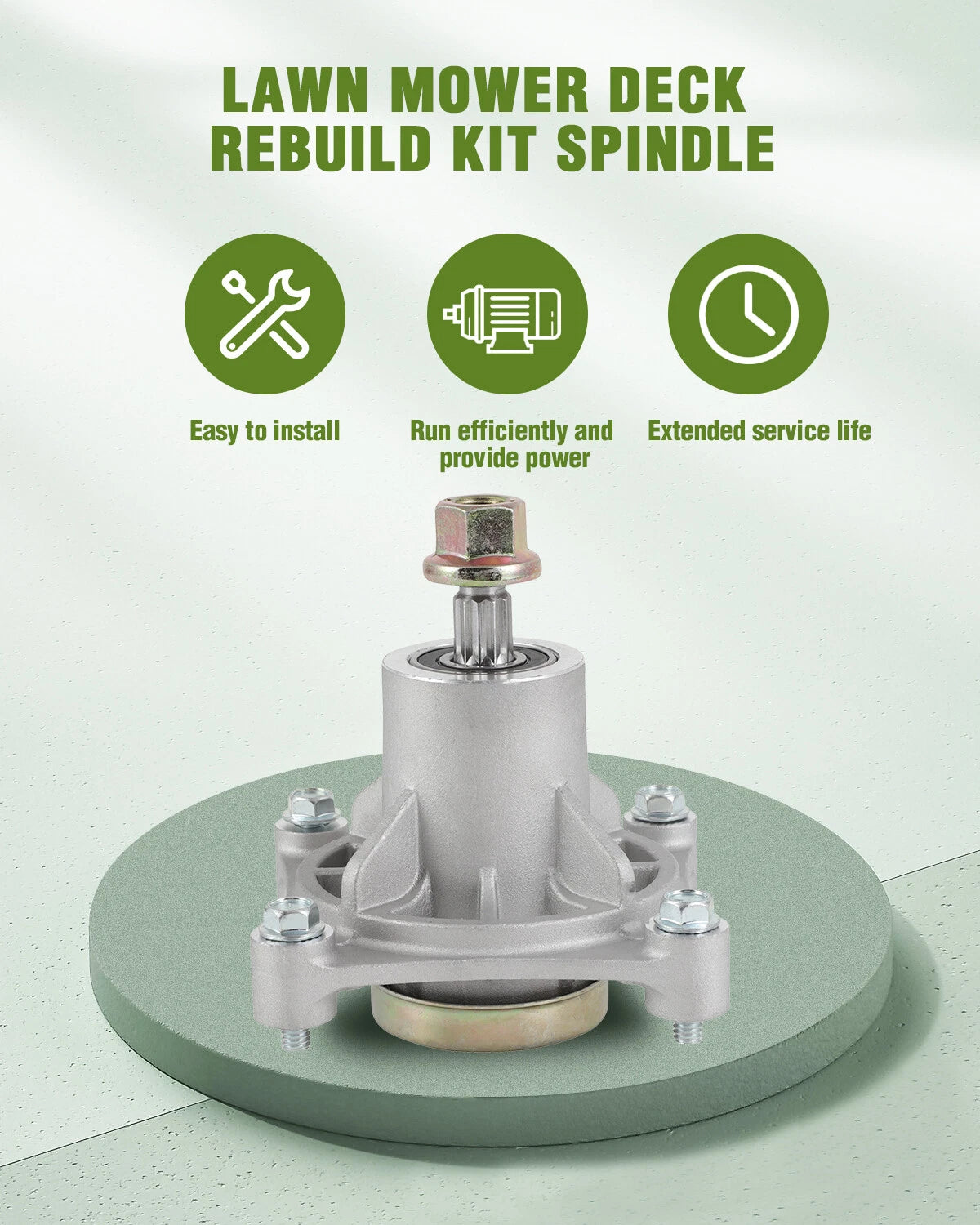 Blade Spindle Belt Kit for Hustler Raptor 52" (604214, 603995, 603988, 791988)