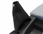 E Brake Boot Cover for Nissan Skyline R32 (1989–1993) Black Beige Stitch