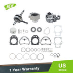Engine Rebuild Kit for Honda TRX500 (2009–2024) - Crankshaft 13000-HR3-A40, 12200-HP7-A01