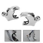 Windshield Fork Clamp Bracket Holder for Dyna Wide Glide (2006–Present)