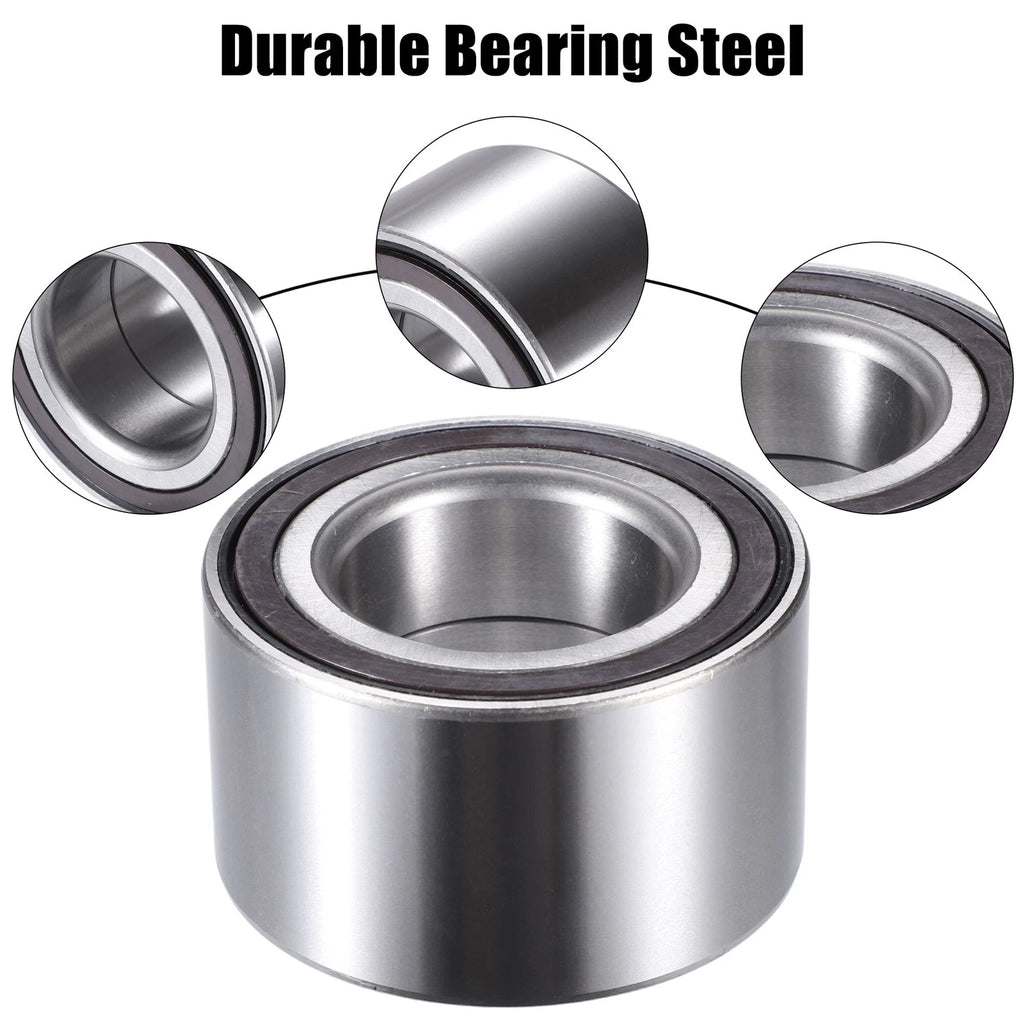 2pcs Wheel Bearing 510089 for Honda Civic (2006–2011) Silver Tone