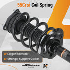 2X Front Strut Coil Spring Assembly for Chrysler 200 (2011–2014) Sebring (2008–2010)