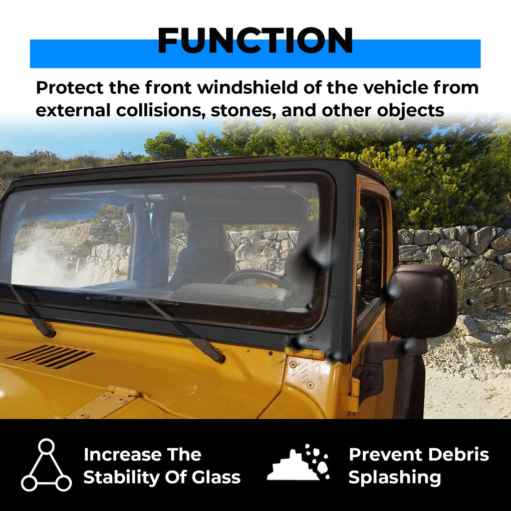 Front Windshield Frame for Jeep Wrangler TJ (2003–2006)